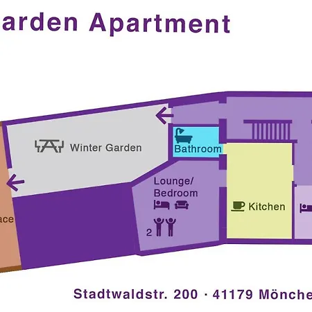 Διαμέρισμα Gaestewohnung Mönchengladbach