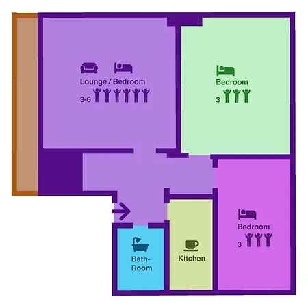 Apartment Gästewohnung Mönchengladbach