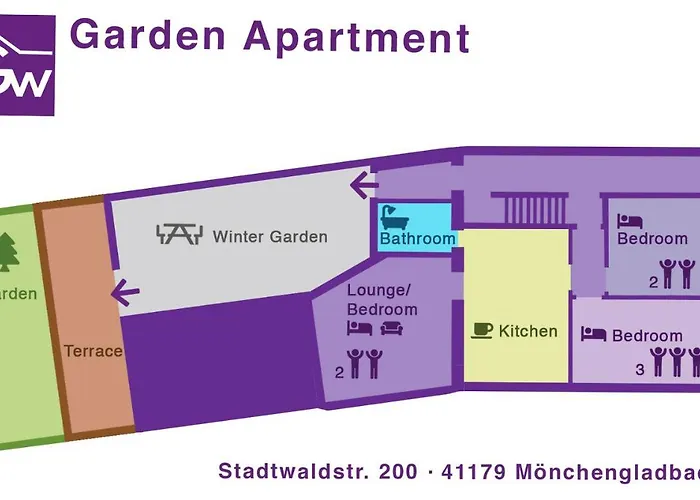 Appartement Gastewohnung Mönchengladbach