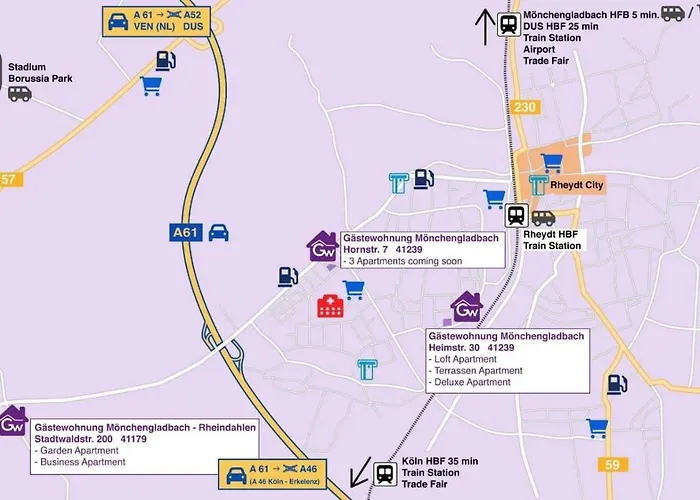 Gastewohnung Appartement Mönchengladbach